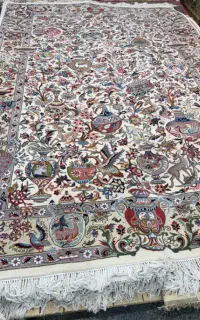 ۵ تخته ۹ متری طرح فرش دستباف کاسه کوزه تلفیقی