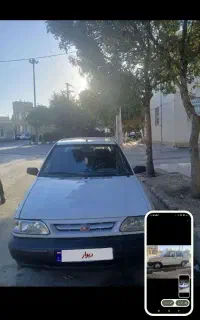 پراید مدل 98بدون رنگ