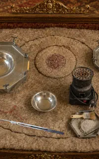 منقل ورشابی انبر فولادی و...