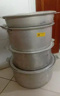 قابلمه رویی نو قدیمی و تابه