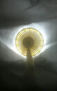 پنکه چراغ دار دستی