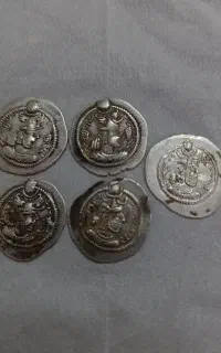 سکه نقره ساسانی با اصالت