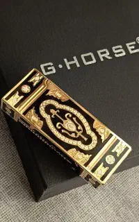 فندک گازی طرح دانهیل برند G.HORSE اورجینال