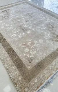 فرش طرح موکا طلا 1200