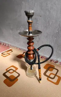 قلیان چوب زرد ۶ ساله