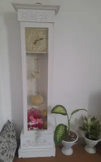 ساعت قدی.فلاکس چای ترولی