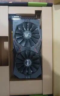 کارت گرافیک مدل Asus rogstrix gtx 1050 4gb