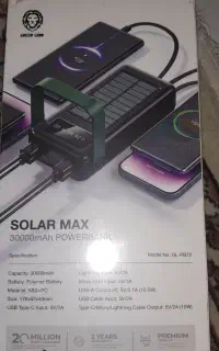 پاور بانک ۳۰۰۰۰گرین لاین