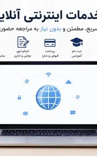 کافی نت آنلاین، ثبت نام و خدمات اینترنتی
