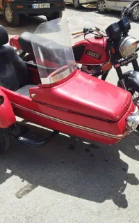 موتور ایژ سیکلت سه نفره سایدکار فابریک