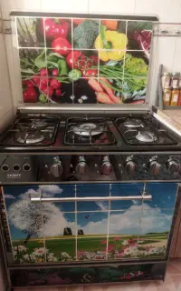 گاز طرح فر بسیار تمیز
