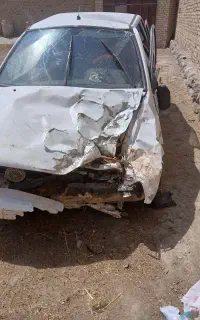 پراید تصادفی
