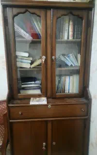 کتابخانه کاملا چوبی