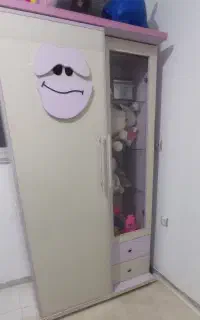 کمد ویترین کودک بچه اسباب بازی لباس