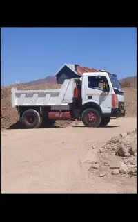 حمل نخاله،شن وماسه،سنگ پی با آمیکو کمپرسی.