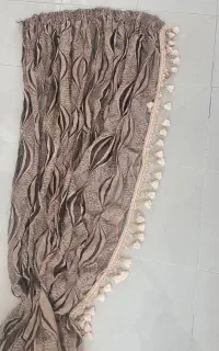 پرده والان جنس اعلا دوخته شده ۳مترونیم