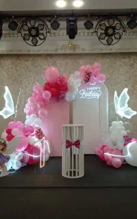 بادکنک آرایی رنگارنگ گرگان