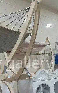 گهواره سنتی کمد سرویس سیسمونی تخت کنارمادر مدل n