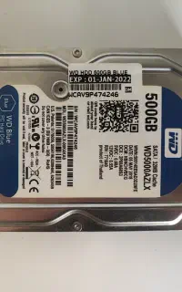 هارد HDD 500 گیگابایت WD5000AZLX 500GB وسترن