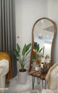 آینه قدی چوب روس