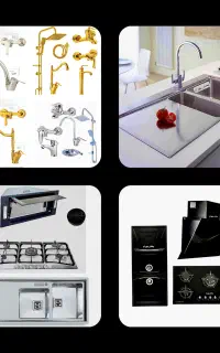 49% تخفیف گاز رومیزی هود توکار شیرالات سینک Nu8241