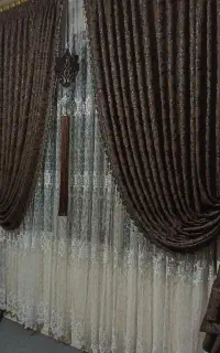 پرده پذیرایی،آشپزخانه