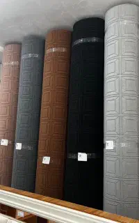 موکت نمدی ساده و طرح دار رنگ بندی مختلف