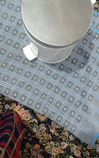 یک عدد سطل زباله دراستیل