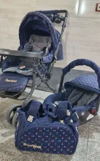 ست کالسکه و کریر و ساک