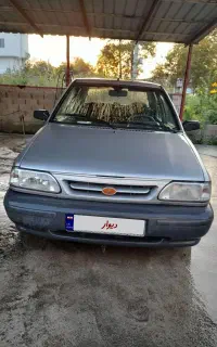 پراید نقره ایی مدل ۸۶  نوشهر