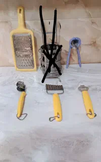 ست ابزار آشپزخانه استیل 5تکه کم کار