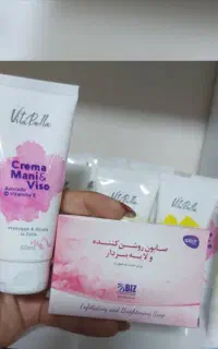 کرم و صابون روشن کننده بدن و صورت