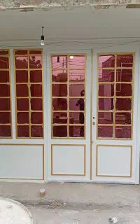رنگ آمیزی ساختمان درب وپنجره