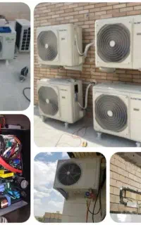 سرویس وتعمیرات کولرگازی و انواع لوازم خانگی و لامپ
