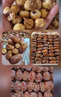 انجیر،قصبک،رطب پخته موجوده