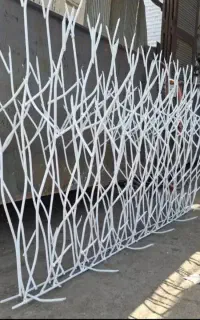 حفاظ شاخ گوزنی دزدگیر نرده