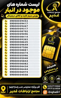 شماره ایرانسل ۰۹۰۰۰۰۰