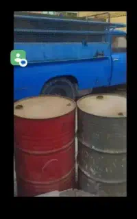 بشکه آهنی قرمز