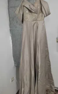 لباس مجلسی ساتن بلند