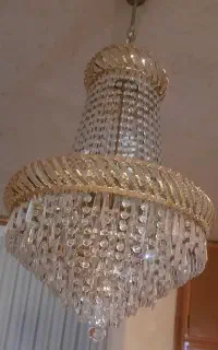 ۲عدد لوستر کریستال
