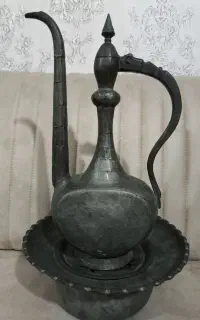 آفتابه لگن مسی قدیمی