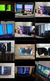 تلویزیون شکسته / خراب LEDوLCD میبریم