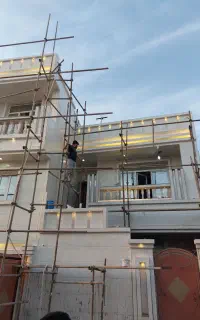 کاشی کاری و سرامیک کاری اجرای نما