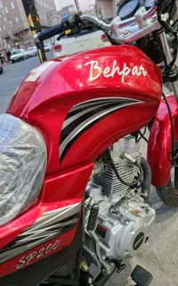 موتور طرح باکسر/به پر sp200/مدل ۱۴۰۴/خشک/سند بنام