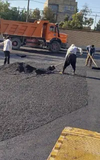 غلطک و اکیپ پخش آسفالت