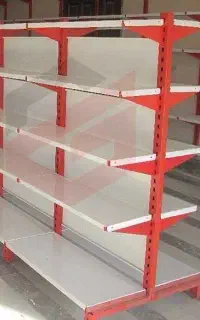 استند دو طرفه فروشگاهی 6 متری چهار طبقه