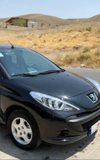 ۲۰۷ مشکی اتومات سقف فلز