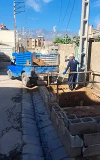 راننده نیسان کمپرسی