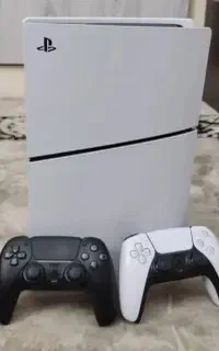ps5 slim پی اس اسلیم دیجیتال دو دسته در حد اک
