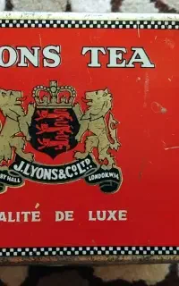 قوطی چای layons tea